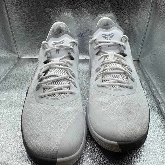 Size 13 Nike Kobe Bryant Mamba Fury White‎ Platinum Gray Mens Shoes CK2087-100 main image 4